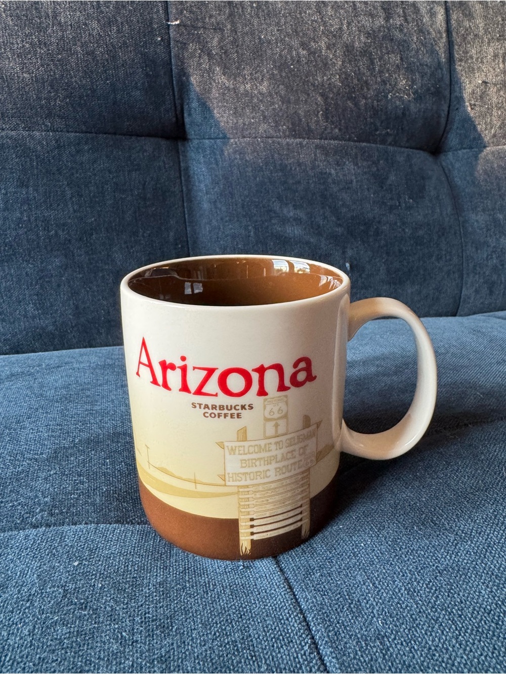 Starbucks Arizona Mug in Cream, Brown and Red